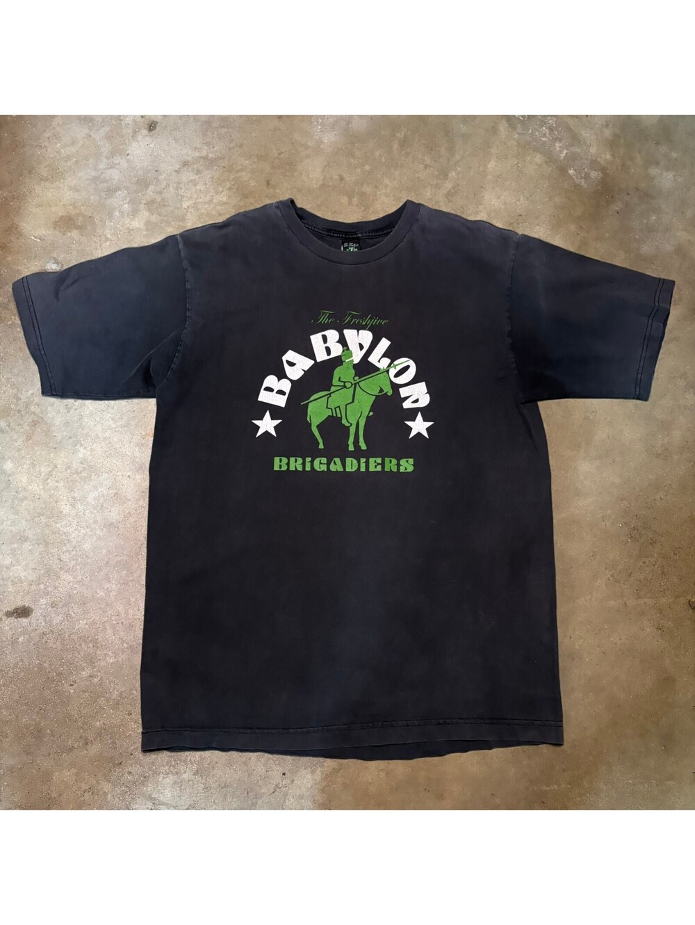 Vtg The Freshjive Babylon Brigadiers Men Size L Graphic Tee